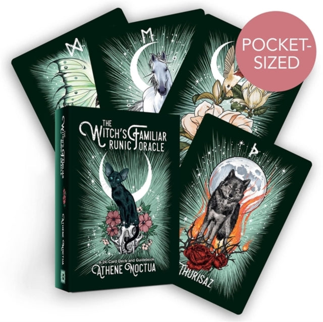 The Witch's Familiar Runic Oracle : A 24-Card Deck and Guidebook by Athene Noctua