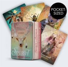 The Spirit Animal Pocket Oracle : A 68-Card Deck - Animal Spirit Cards with Guidebook by Colette Baron-Reid