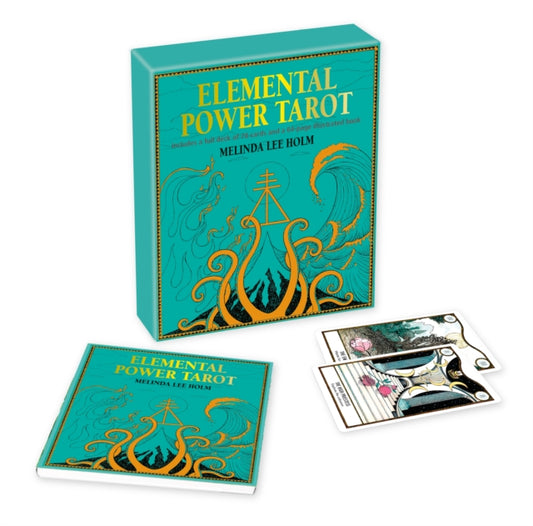 Elemental Power Tarot : Includes a Full Deck of 78 Cards and a 64-Page Illustrated Book by Melinda Lee Holm