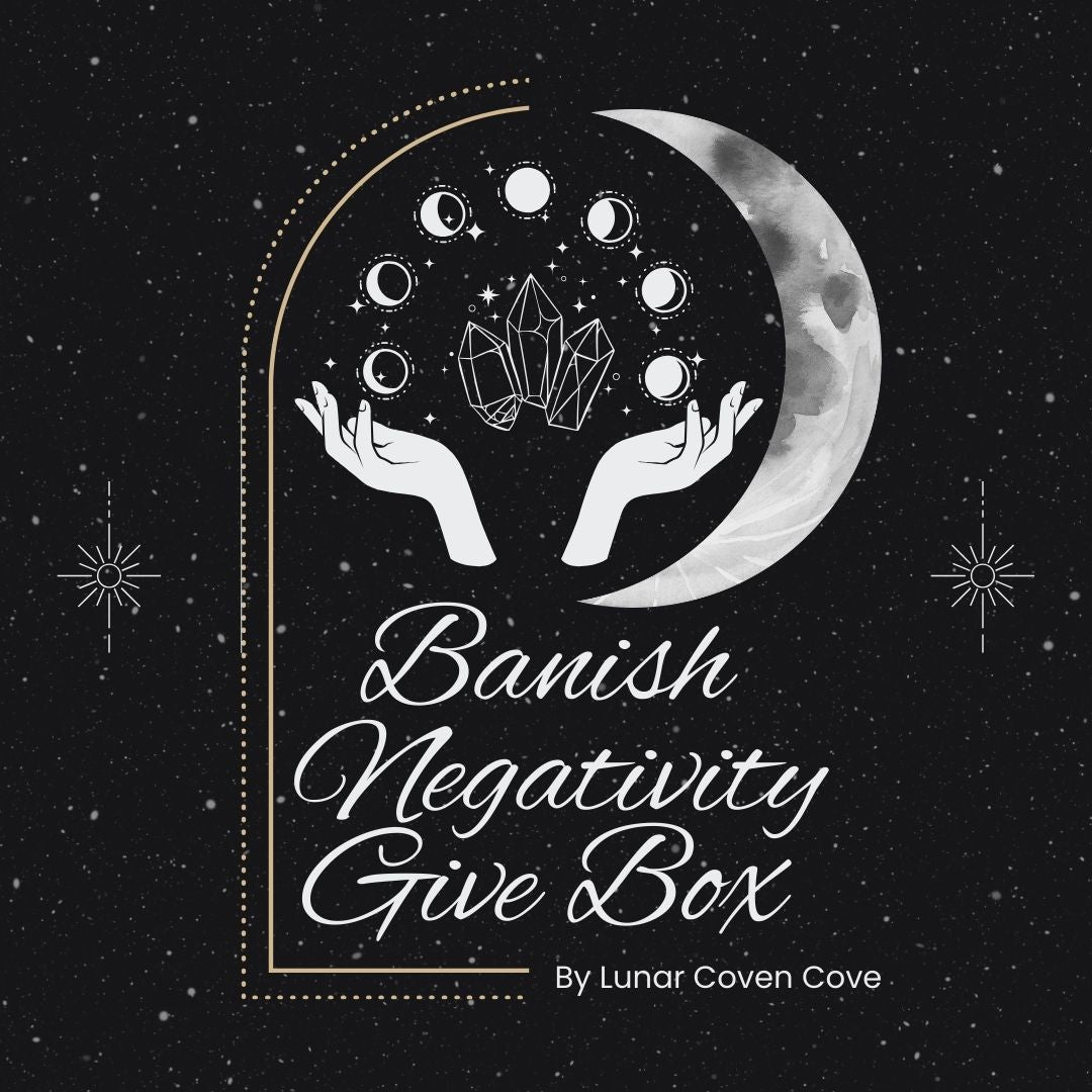 Banish Negativity Gift Box by Lunar Coven Cove