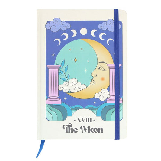 Celestial Moon themed A5 Notebook