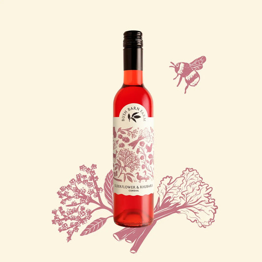 Elderflower & Rhubarb Cordial
