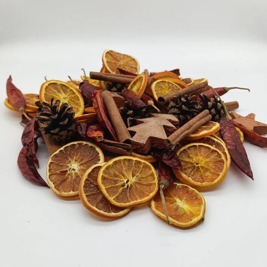 Festive Dried Fruits 'Slice & Spice' bag for making festive garlands and decorations