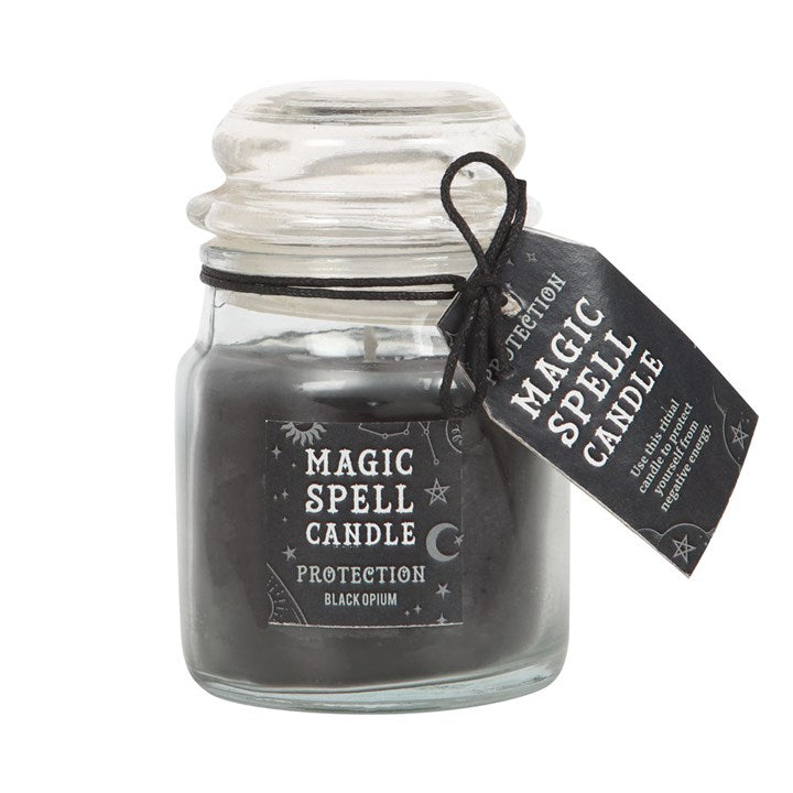 OPIUM 'PROTECTION' SPELL CANDLE JAR