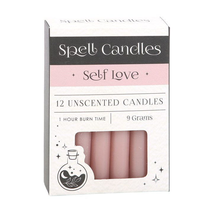 Spell Candles 12pk - Various spells to choose from