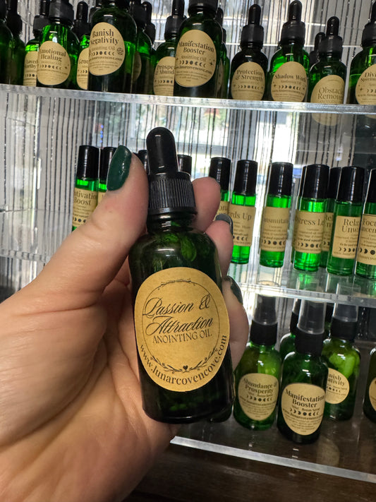 Passion and Attraction Anointing Oil by Lunar Coven Cove