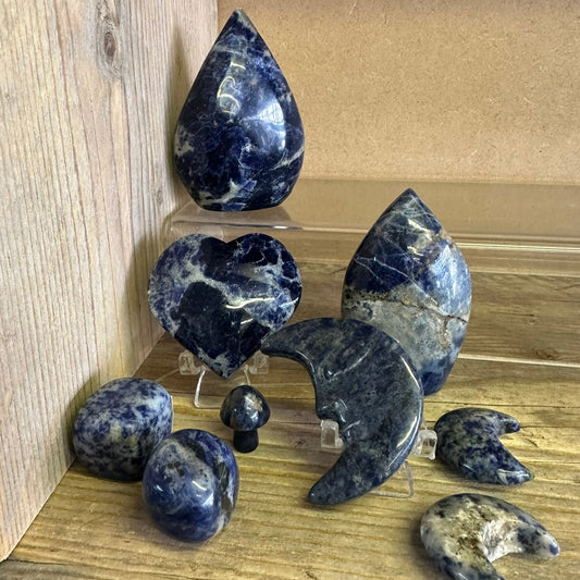 Sodalite - some of the pieces currently available