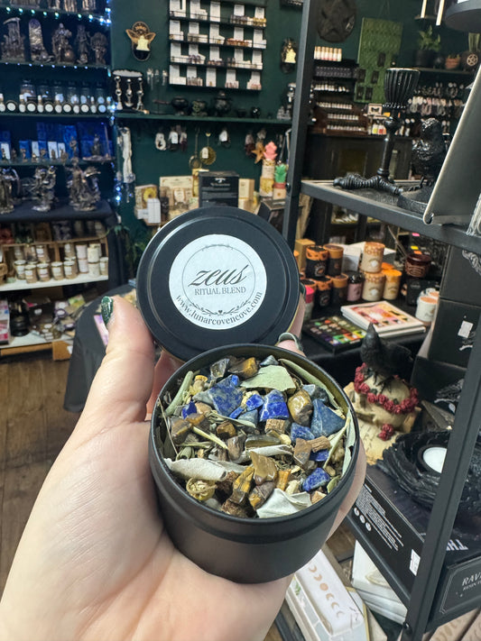 Zeus Ritual Blend for deity worship and rituals