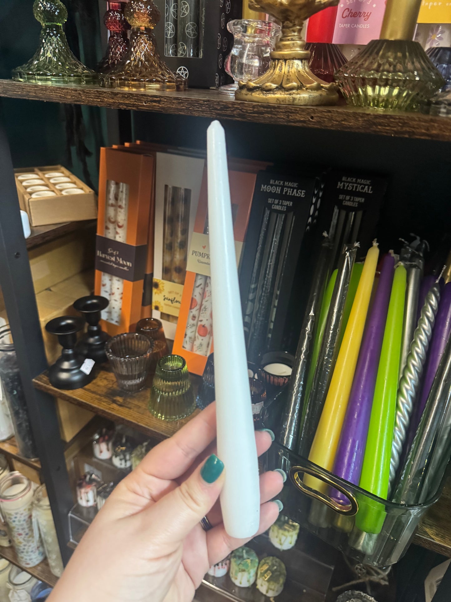 Taper Candles for Witches (Choose from a selection of colours)