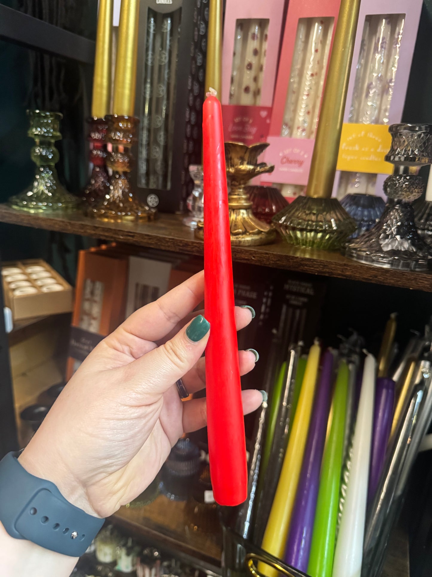 Taper Candles for Witches (Choose from a selection of colours)