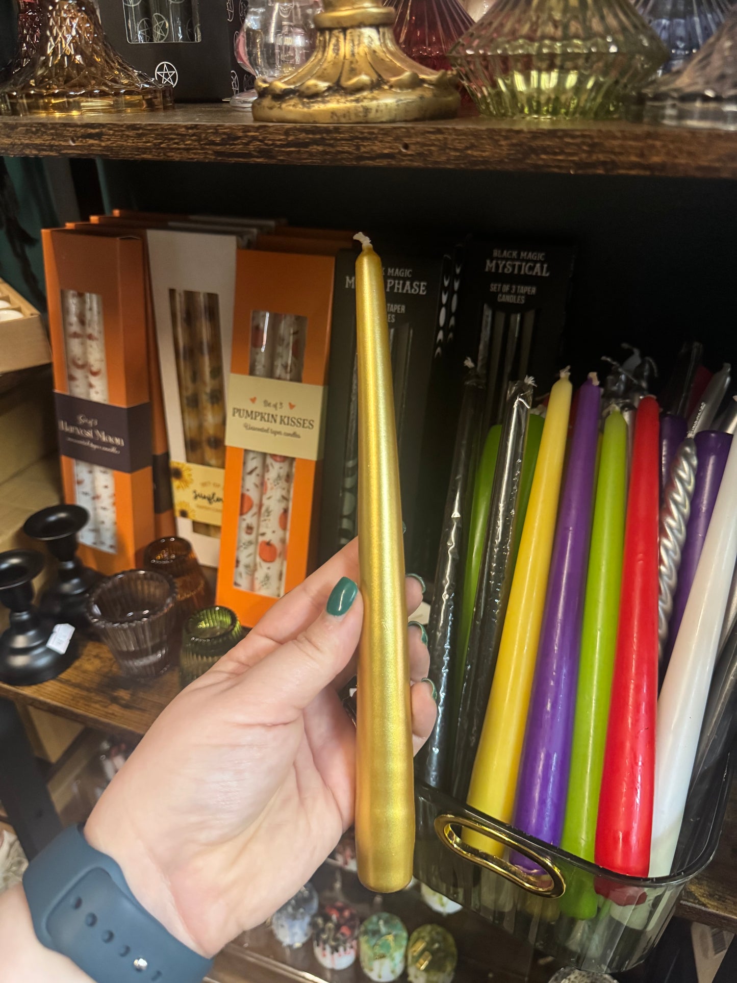 Taper Candles for Witches (Choose from a selection of colours)