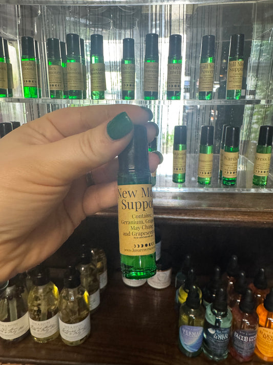 New Moon Support Roll On Oil