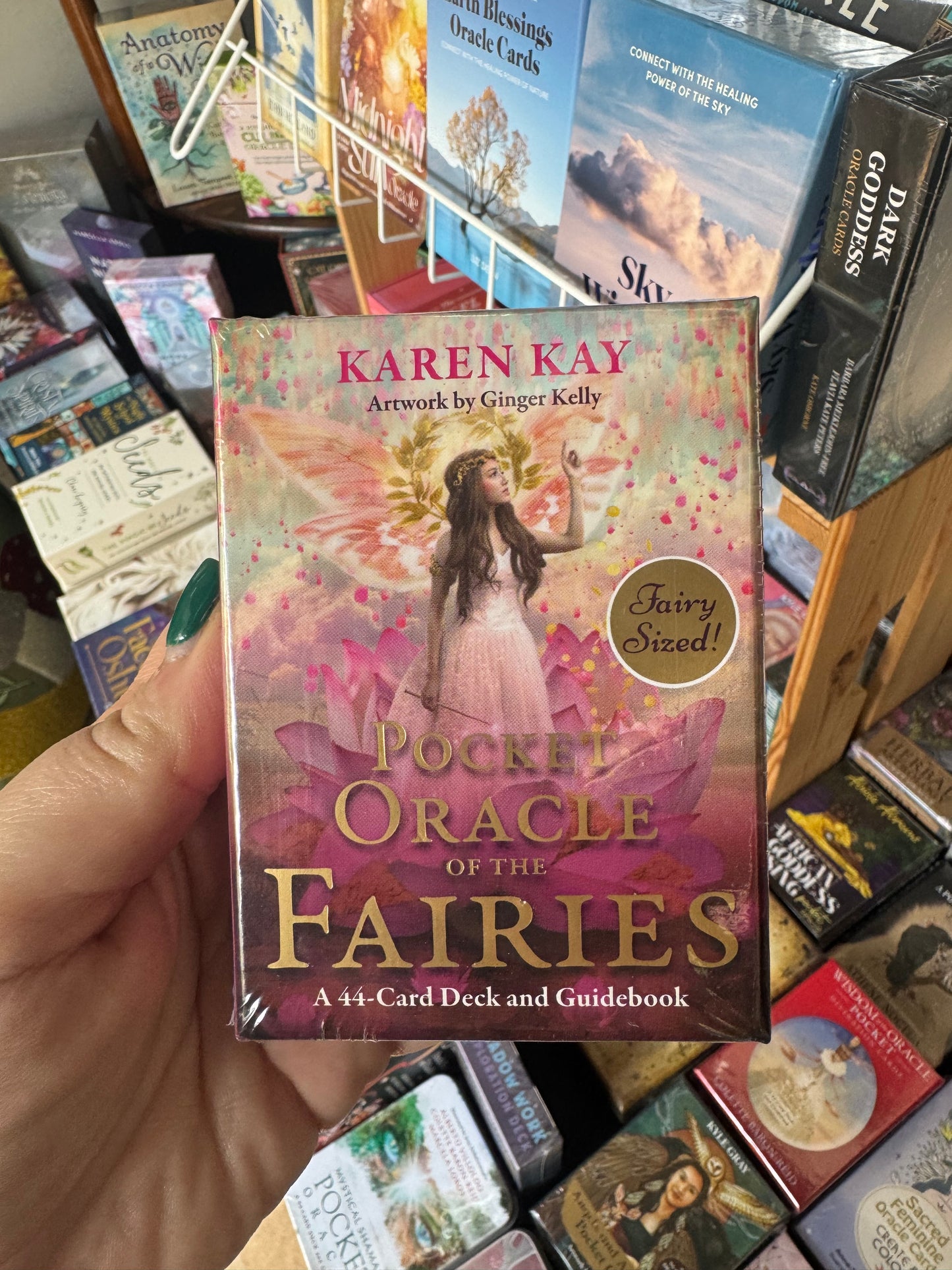 Pocket Oracle of the Fairies : A 44-Card Deck and Guidebook by Karen Kay