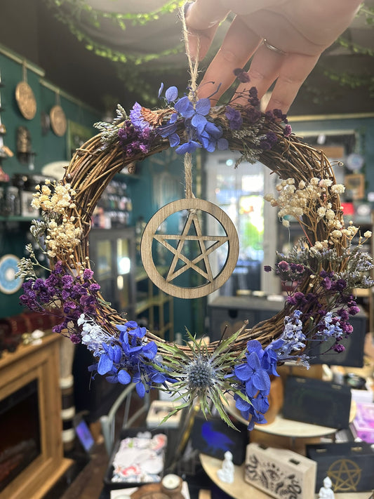 Witchy Floral Wreath