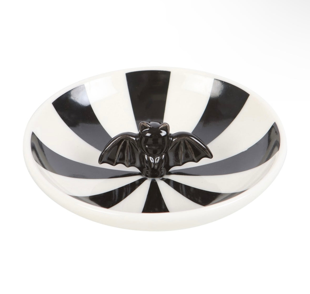 Bat with stripes Trinket Dish