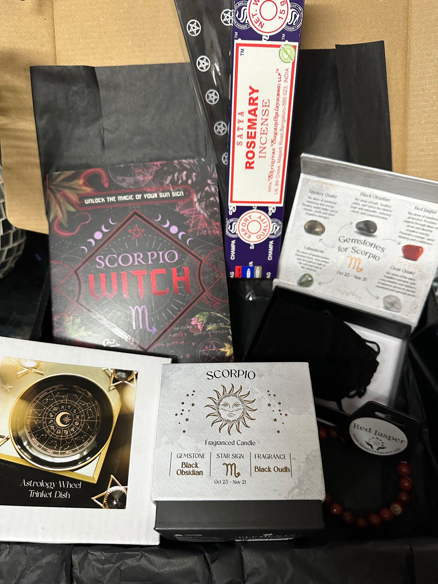 Star Sign Witchy Gift Box by Lunar Coven Cove