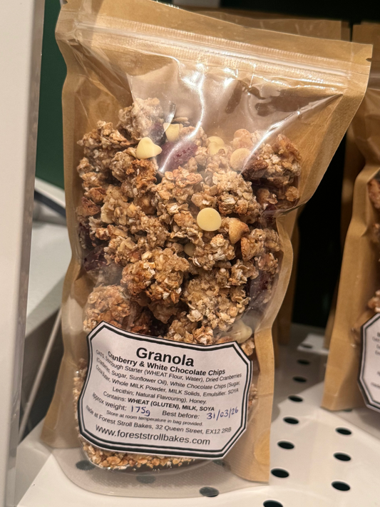 Sourdough Granola | Cranberry & White Chocolate
