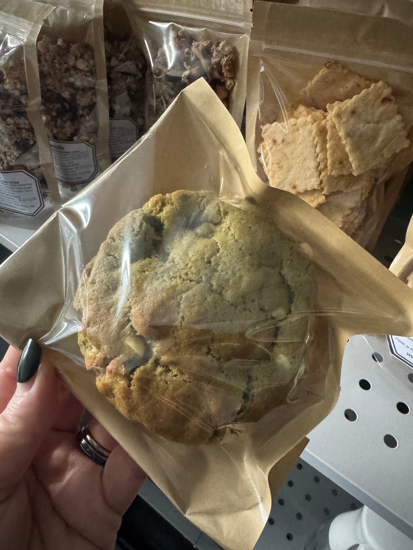 Cadburys Cream Egg Stuffed XL Sourdough Cookie
