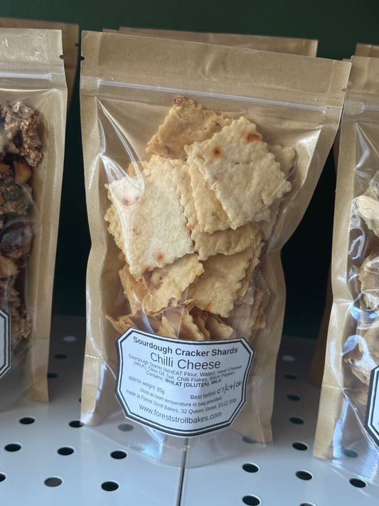 Sourdough Cracker Shards | Chilli Cheese