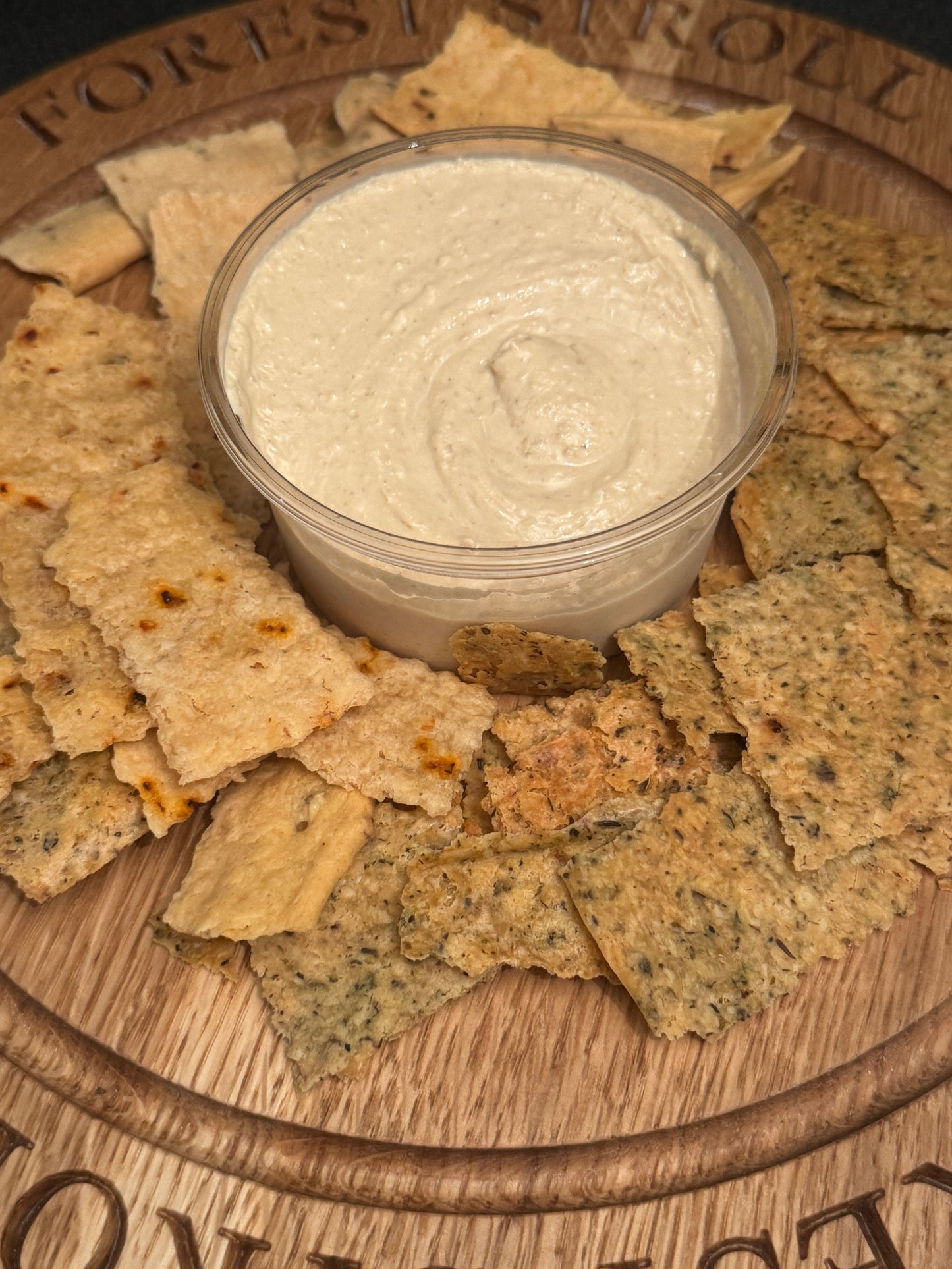 Sourdough Cracker Shards | Tomato & Basil