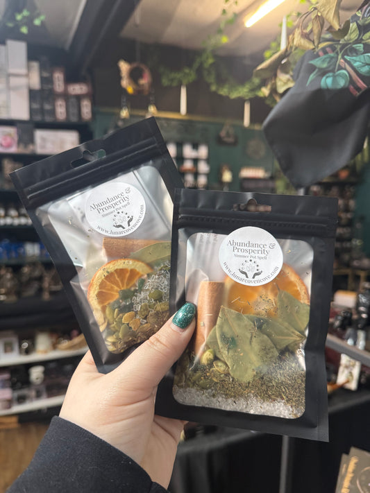 Abundance and Prosperity, Simmer Pot Bag / Simmer Spell Kit