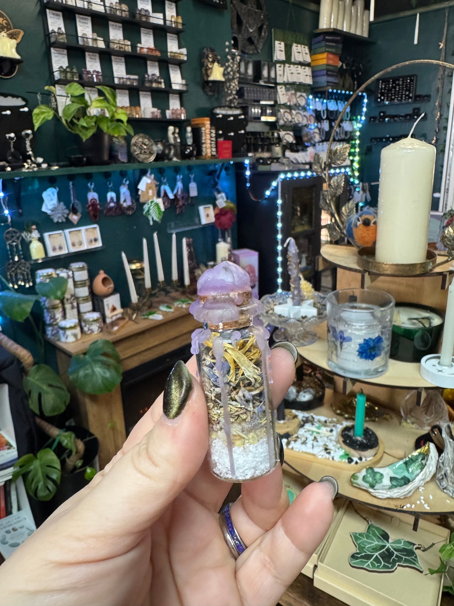 Spell Jars made by Kerri of Lunar Coven Cove