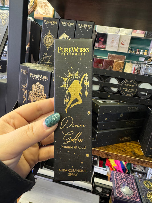 Divine Goddess Spray - Jasmine and Oud - Aura Cleansing Spray - Home Fragrance