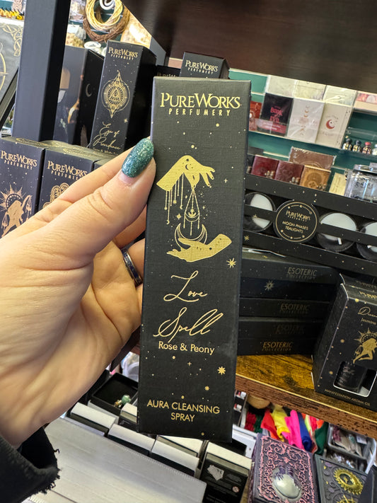 Love Spell Spray - Rose & Peony - Aura Cleansing Spray