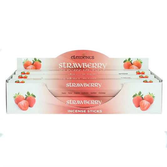 Strawberry Incense Sticks by Elements