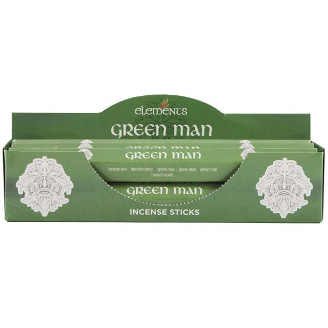 Green Man Incense sticks by Elements