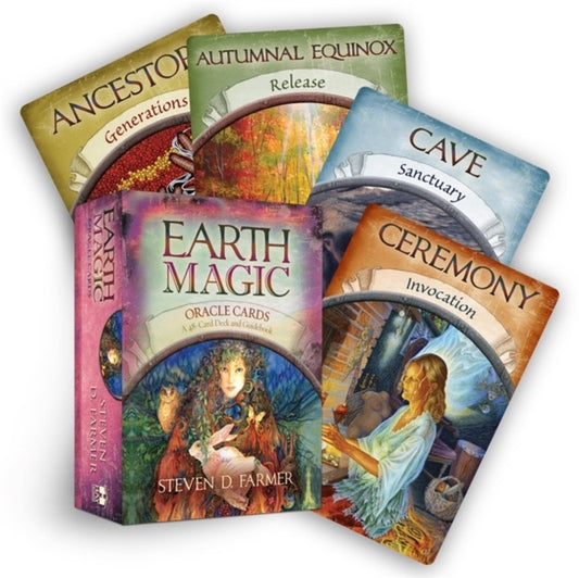 Earth Magic Oracle Cards by Steven Farmer
