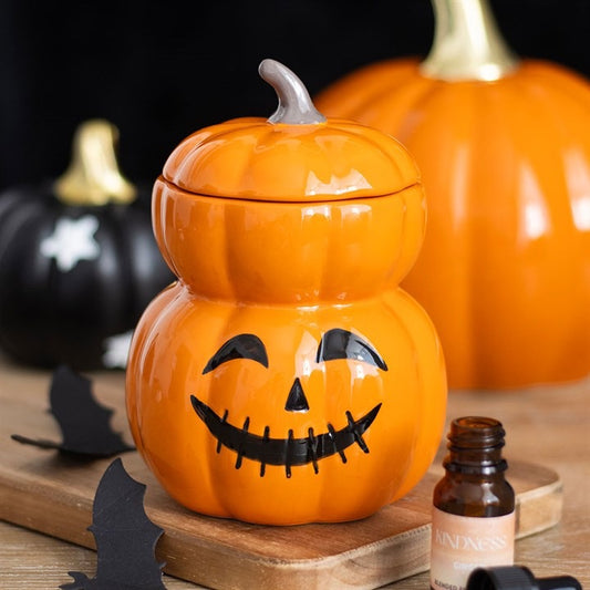 Stacked Pumpkin Oil Burner Wax Warmer
