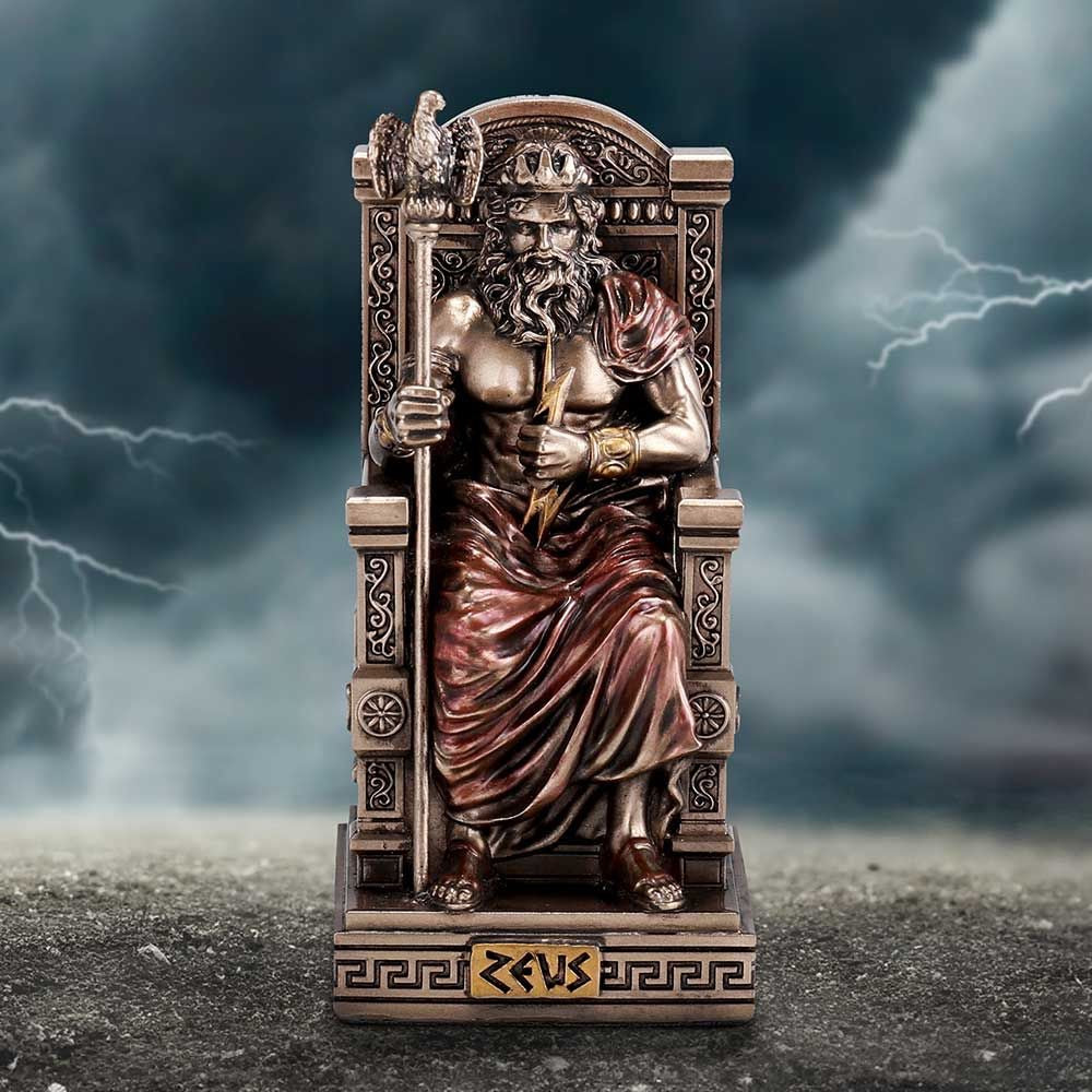 Zeus God of the sky Resin Figurine (Mini)