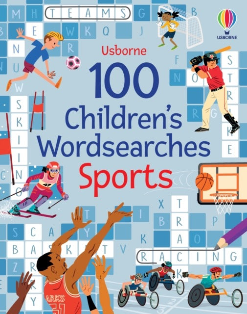 100 Children's Wordsearches: Sports by Phillip Clarke