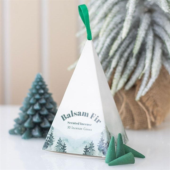 Balsam Fir Incense Cones Pack