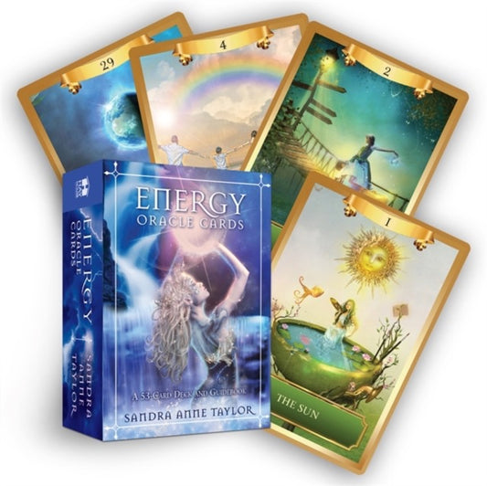 Energy Oracle Cards : A 53-Card Deck and Guidebook by Sandra Anne Taylor