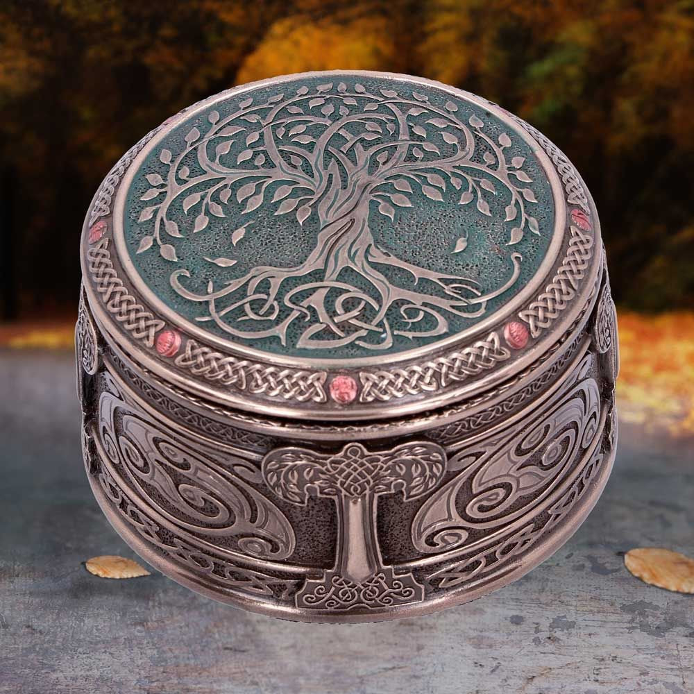 Tree of life trinket box (10cm)