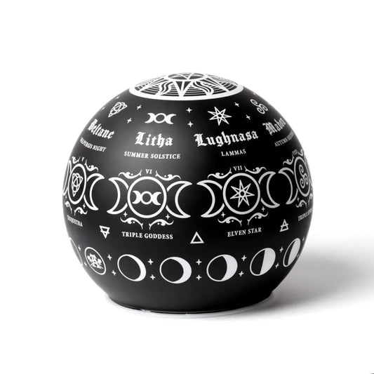 Pagan Calendar / Wheel of the Year LED Globe Light