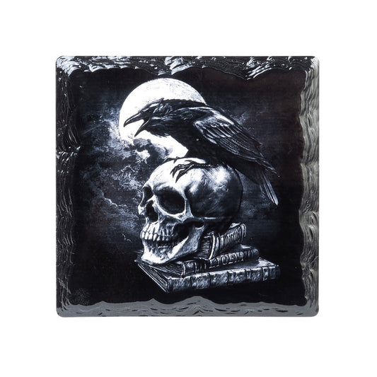 Poe's Raven Ceramic Coaster