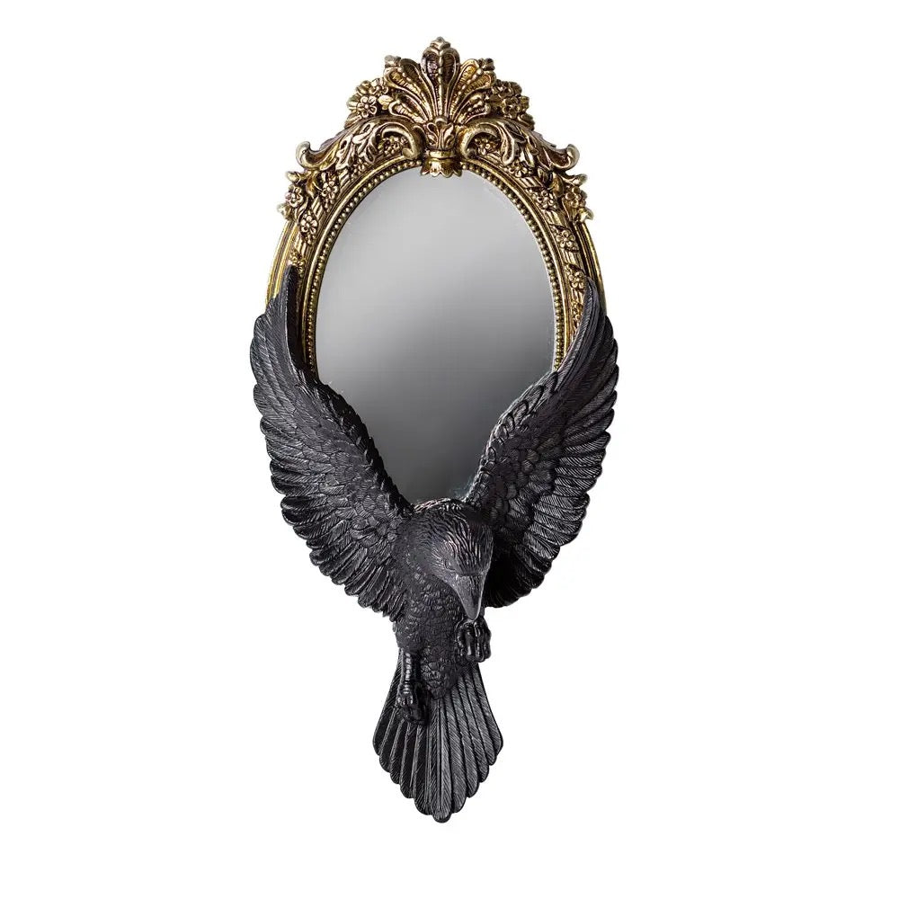Raven's Gaze Hand Mirror