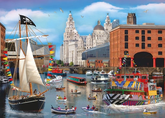 Dockside 1000 Piece Jigsaw Puzzle