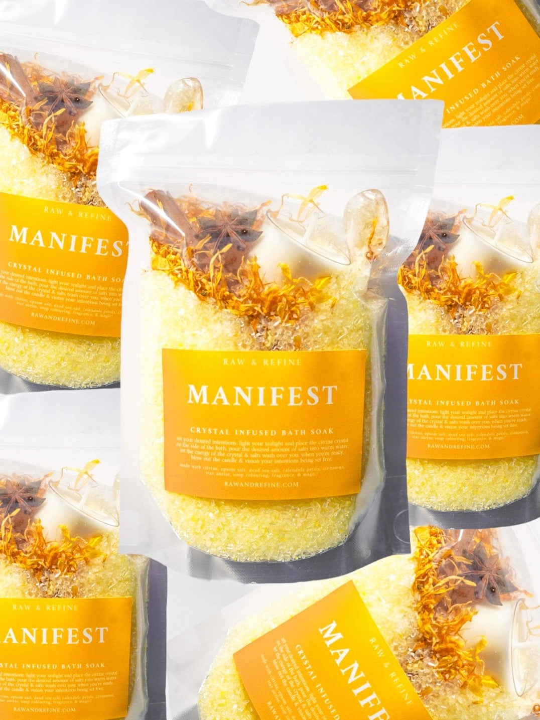 Manifest - Crystal Infused Bath Soak