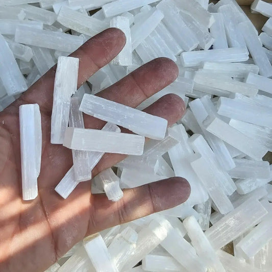 Selenite Crystal Sticks / Wands / Rulers (4-5cm approx)