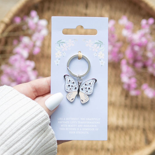 Butterfly Keyring / Bag Charm