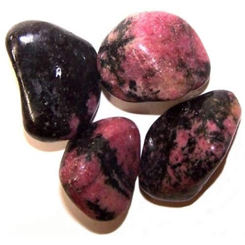 Rhodonite Crystal Tumble Stone