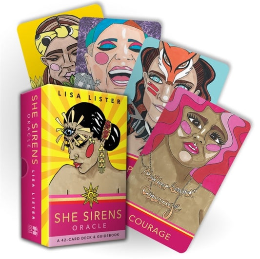 SHE Sirens Oracle : A 42-Card Deck and Guidebook by Lisa Lister