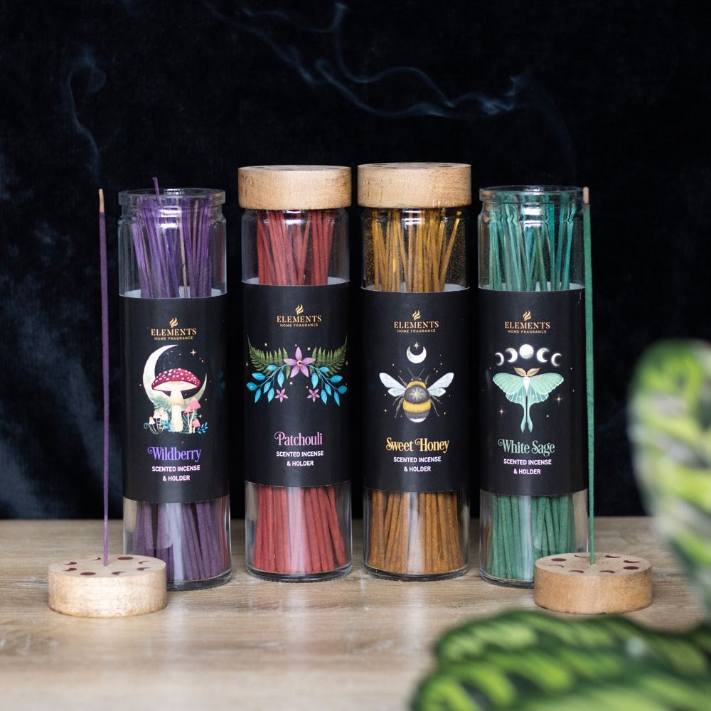 Dark Forest Incense ticks with holder - Choose from a selection of scents