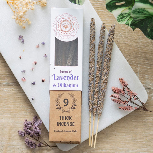 Lavender & Olibanum Botanical Incense Sticks