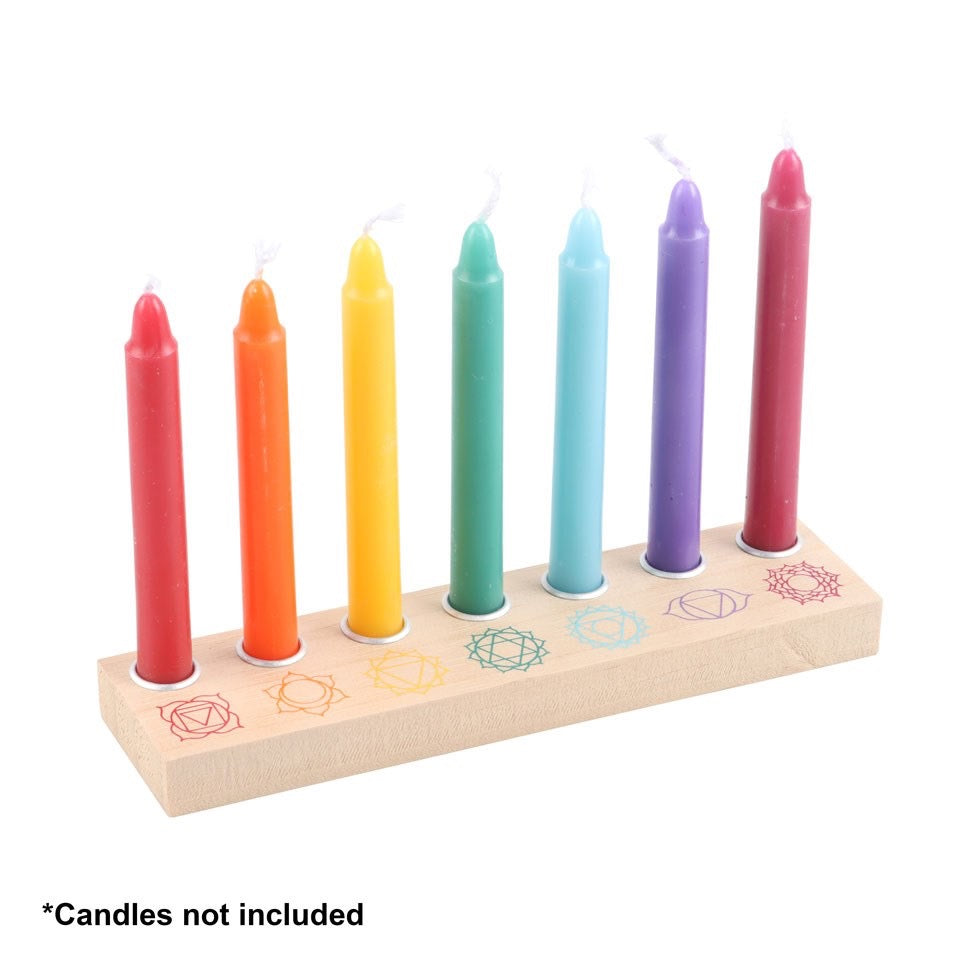 Chakra Candles Holder