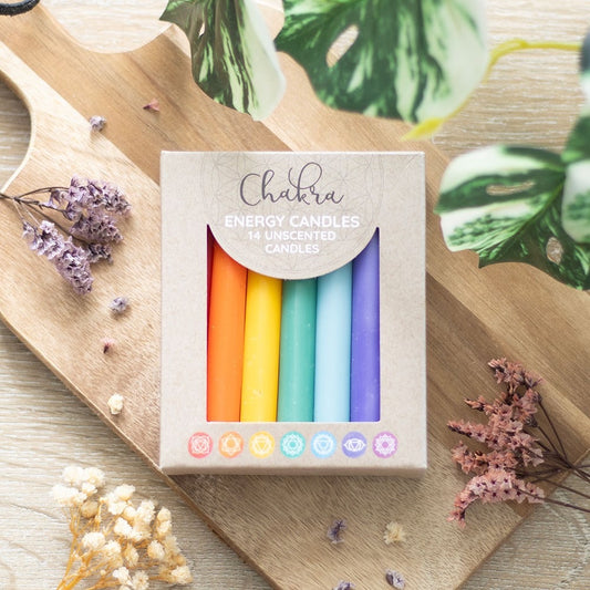 Chakra Candles - Pack of 14 Candles